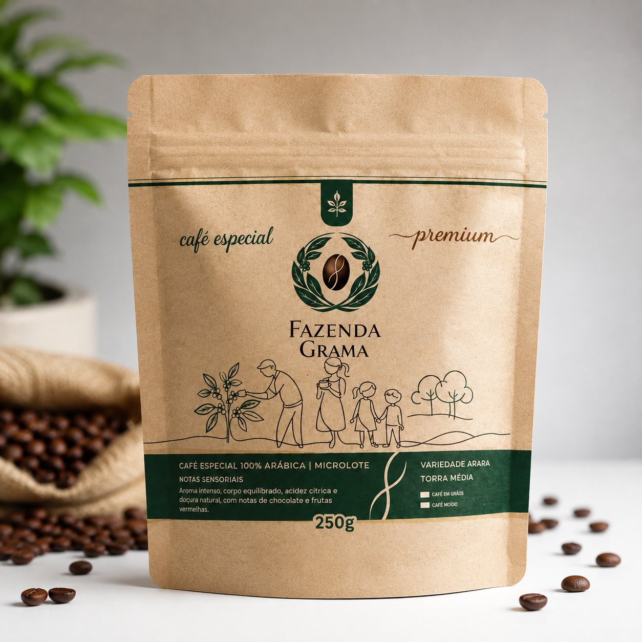Café Premium 250g · Microlote